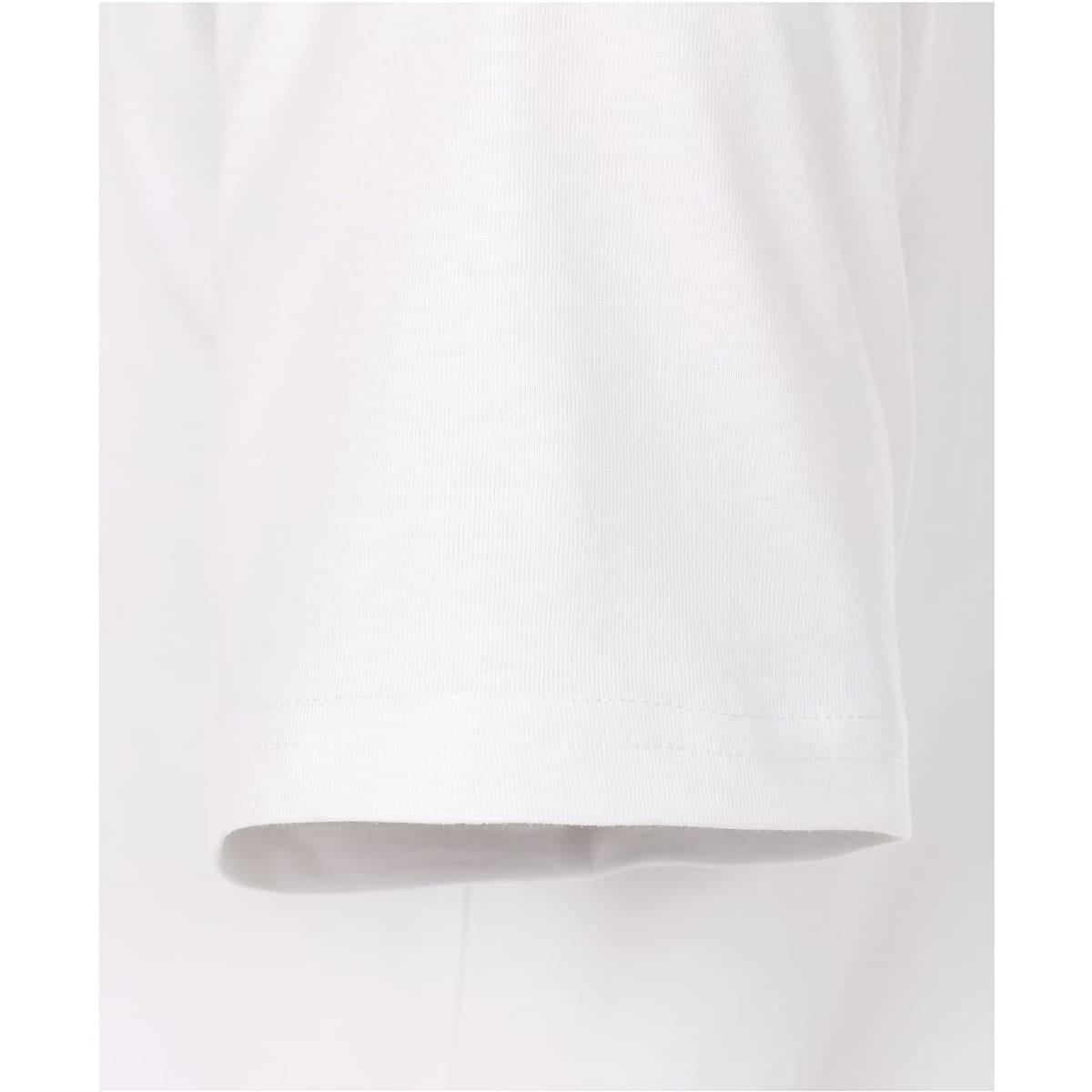 Duża męska gładka koszulka t-shirt Redmond 665-0 biały