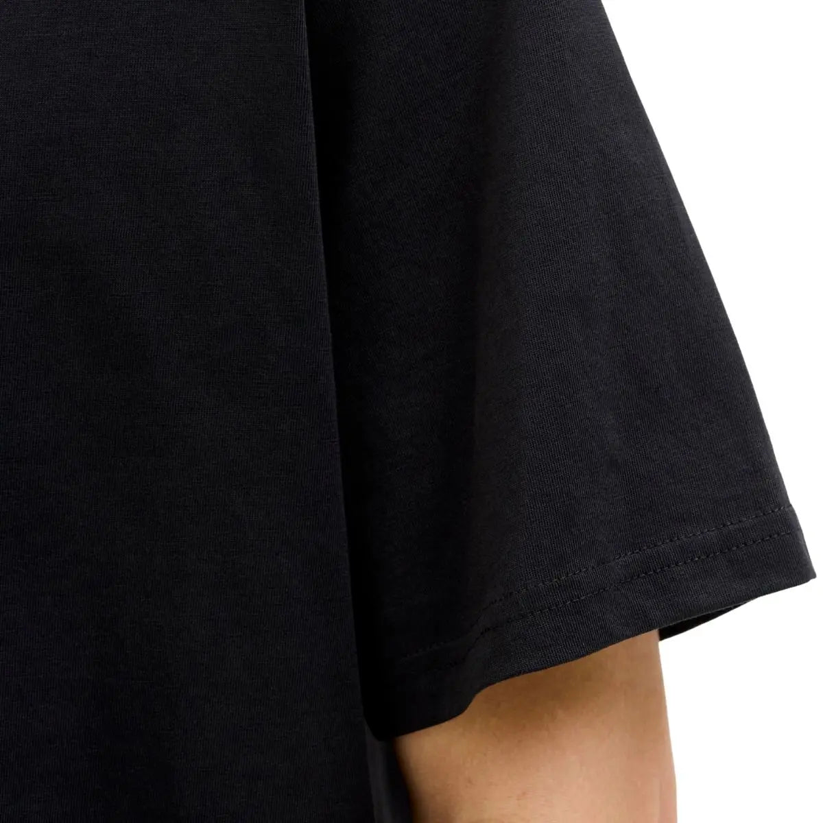 Duży męski t-shirt  koszulka z nadrukiem krótkim rękawem Jack &amp; Jones 12279591 czarna