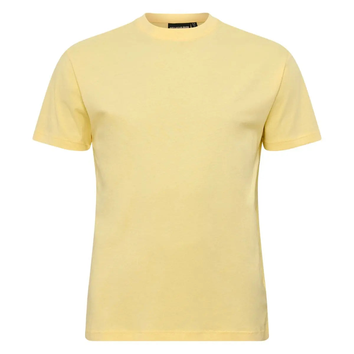 Duży męski T-shirt print na plecach koszulka z krótkim rękawem North Latitude 51320-0408 żółta