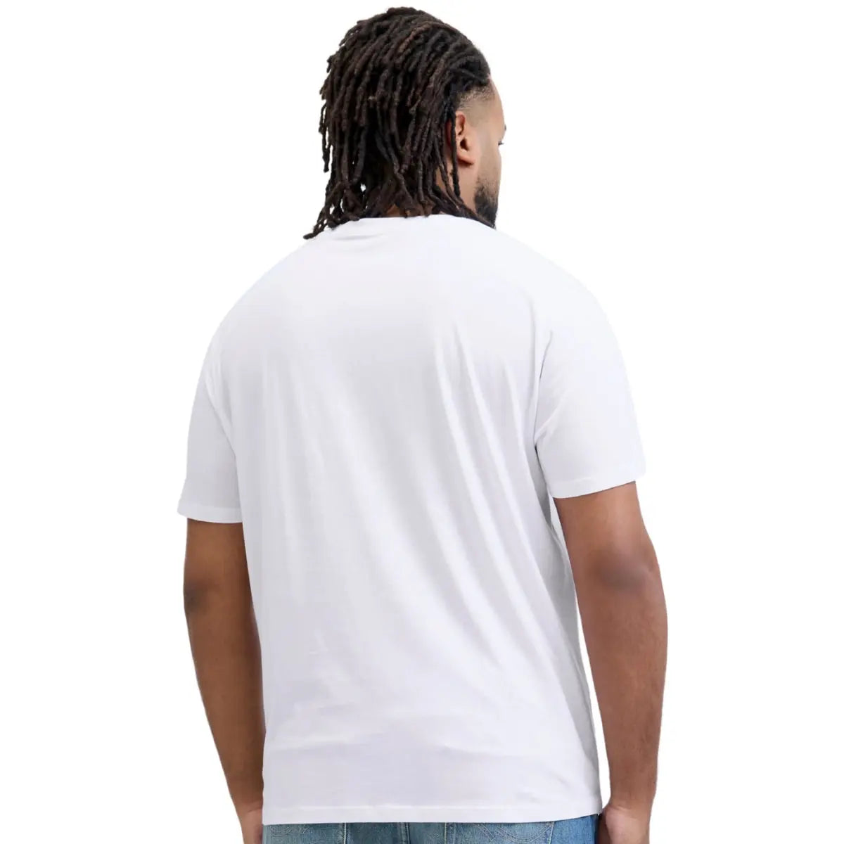 Duża męska koszulka z nadrukiem t-shirt 3 sztuki Jack &amp; Jones 12288470 multi