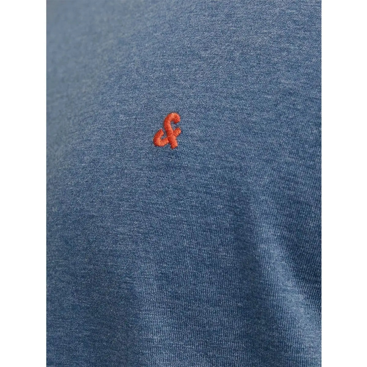 Duża męska koszulka z krótkim rękawem t-shirt gładki Jack &amp; Jones 12253778 ciemnoniebieski