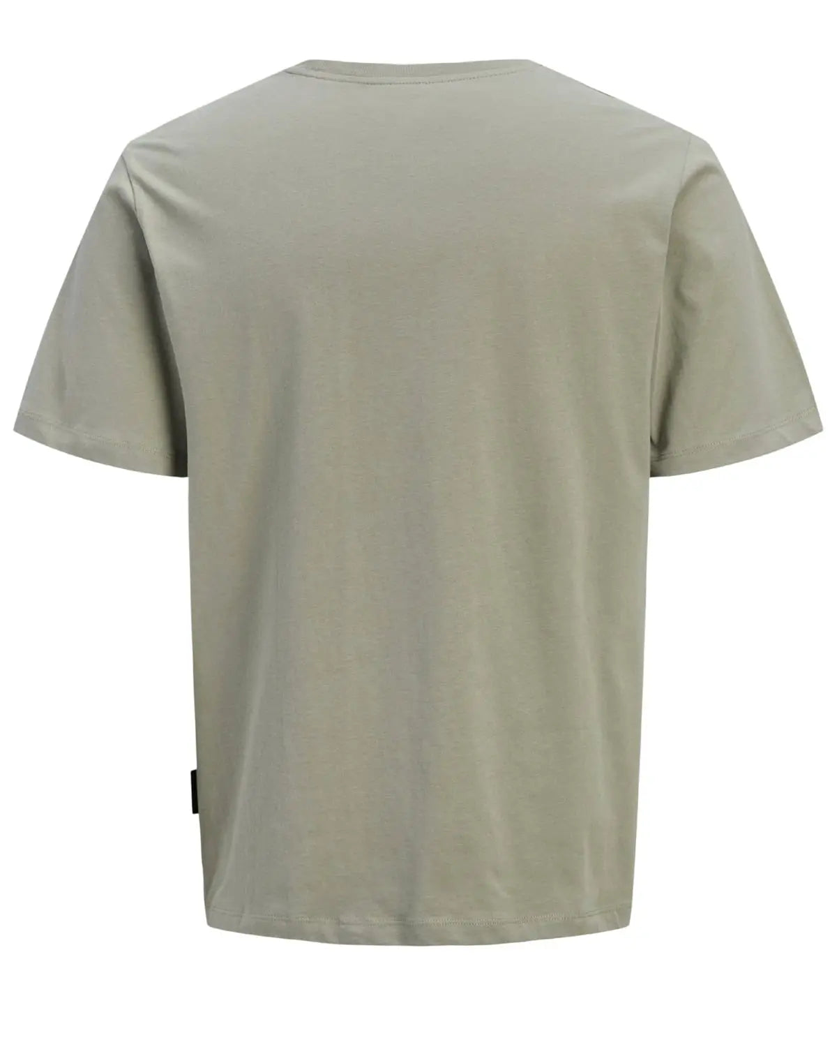 Duża męska koszulka t-shirt z nadrukiem Jack &amp; Jones 12295977 khaki