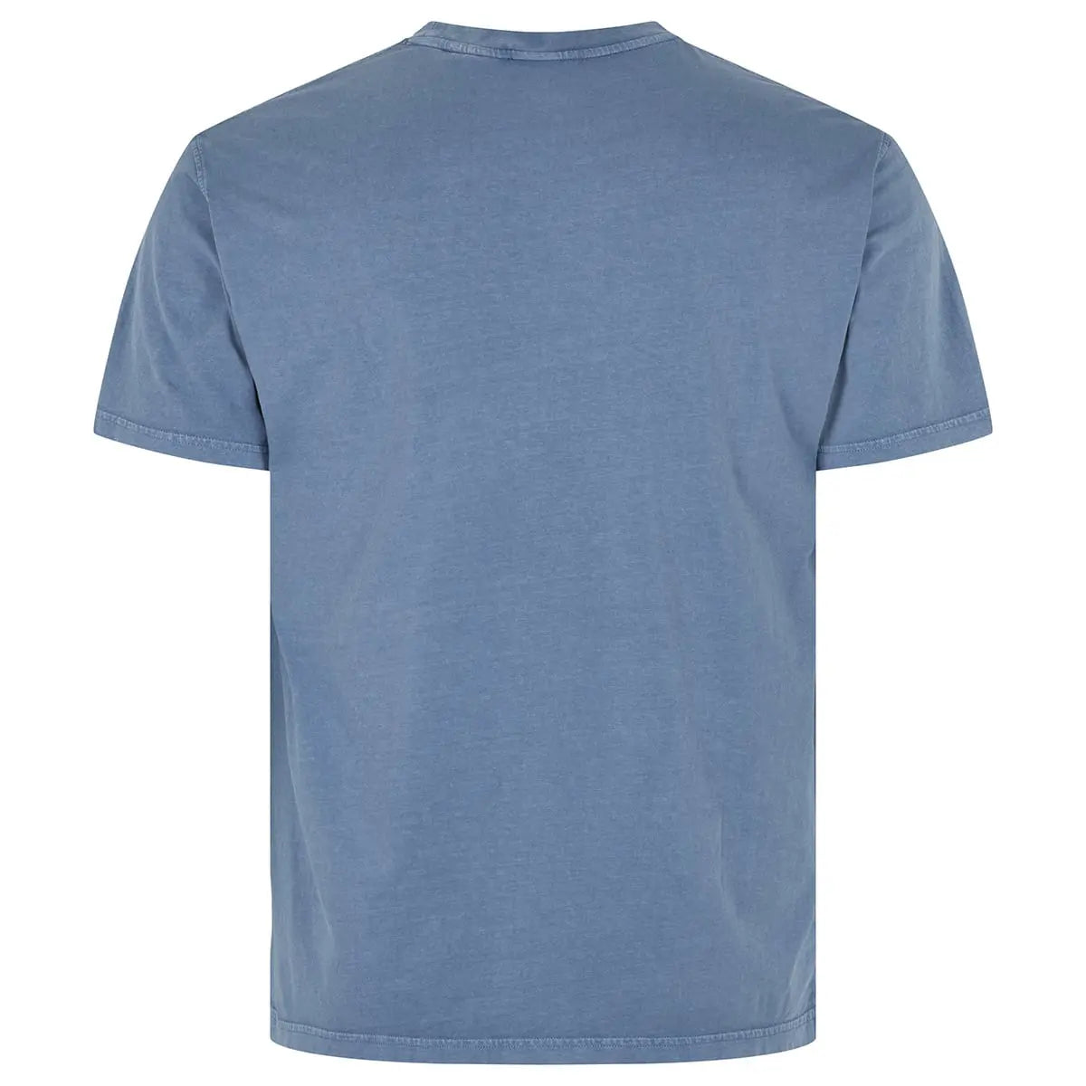 Duży męski t-shirt koszulka gładka North 56°4 41330-0545 niebieska