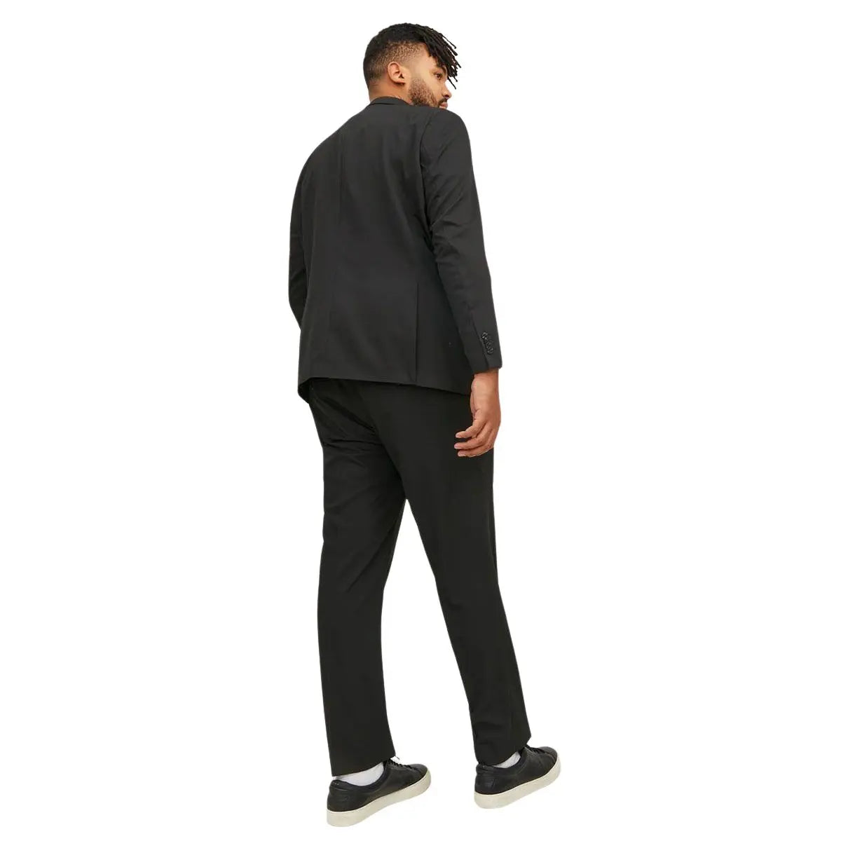 Duże męskie spodnie eleganckie Jack &amp; Jones 12202684 czarne