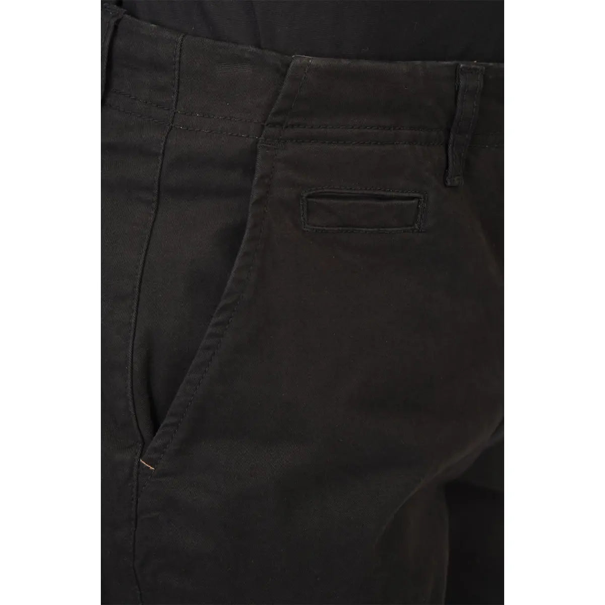 Duże męskie spodnie chinosy Double Urban Outfitters CP-4012 czarne