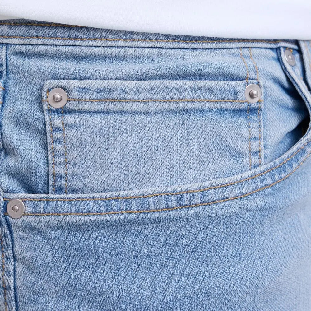 Duże męskie spodnie jeansowe Jack &amp; Jones 12284341 niebieskie