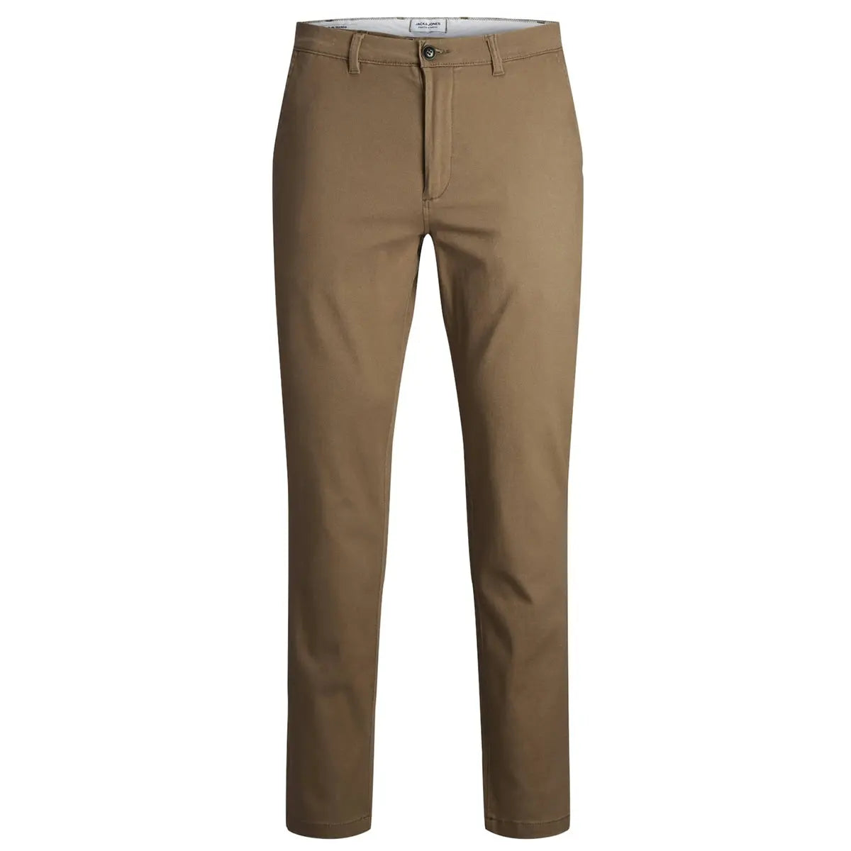 Duże męskie spodnie chinosy Jack &amp; Jones 12243603 jasnobrązowe