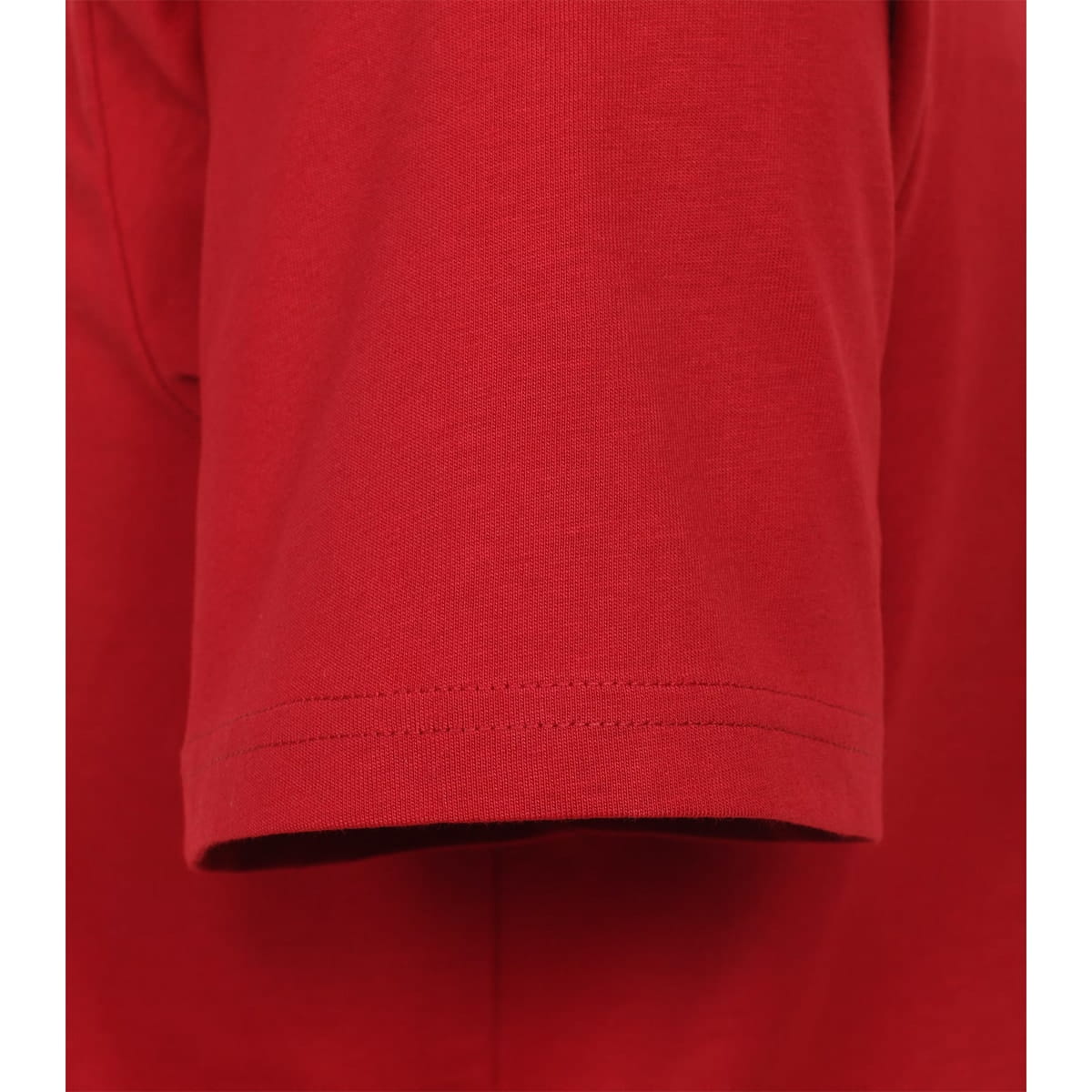 Duża męska gładka koszulka t-shirt Redmond 665-56 czerwony