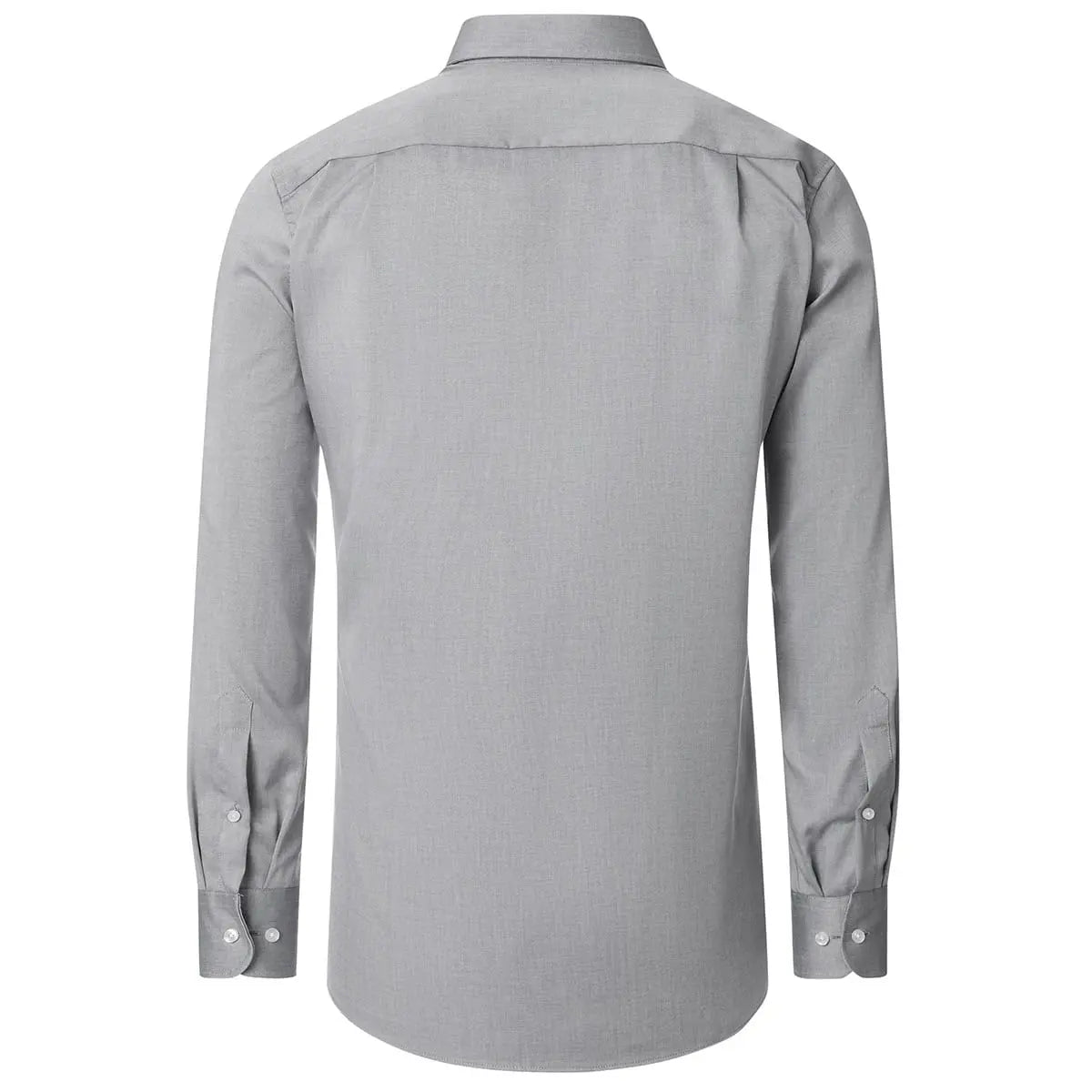 Duża męska elegancka gładka koszula długi rękaw NON IRON Casa Moda 344321400-101 jasnoszara