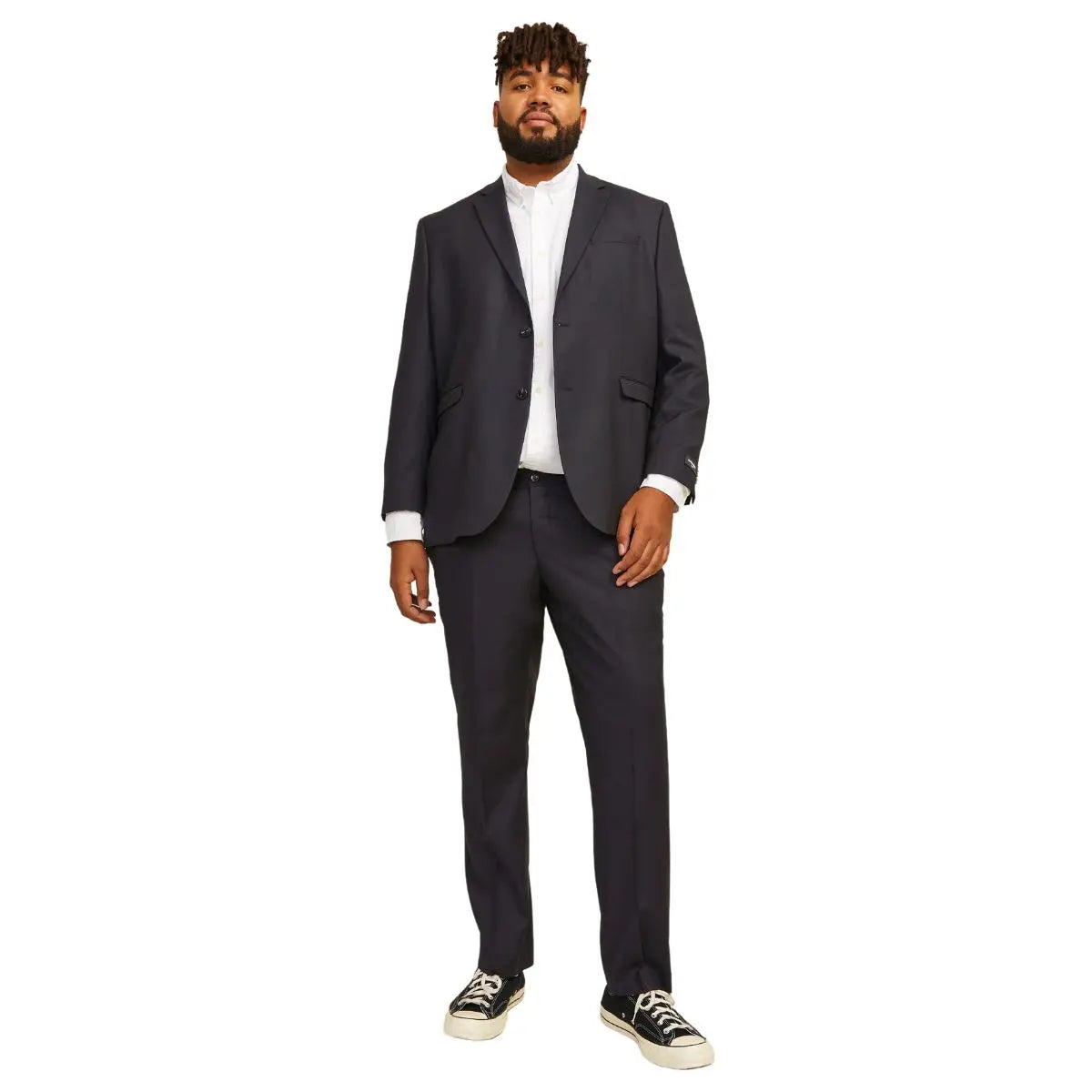 Duża męska marynarka Jack &amp; Jones 12263988 czarna